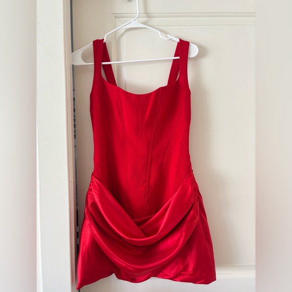 Princess Polly Red Sleeveless Dress - Picture 5 of 8